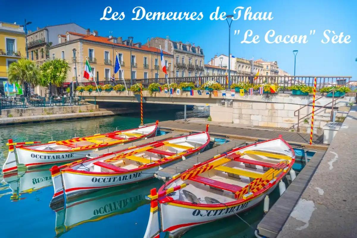 Ferienwohnung Le Cocon Les Demeures De Thau Sète Exterior foto